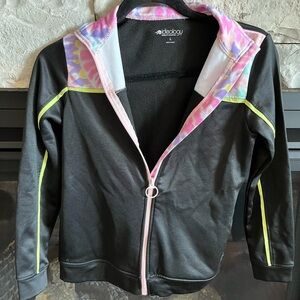 Ideology Black Jacket with Vibrant Accents